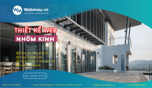 Công ty thiết kế web lĩnh vực cửa nhôm kính