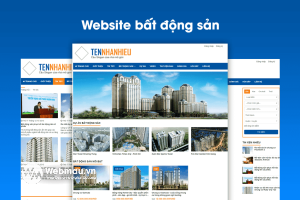 Thiết Kế Web Các Dự Án Bất Động Sản đơn giản và trực quan