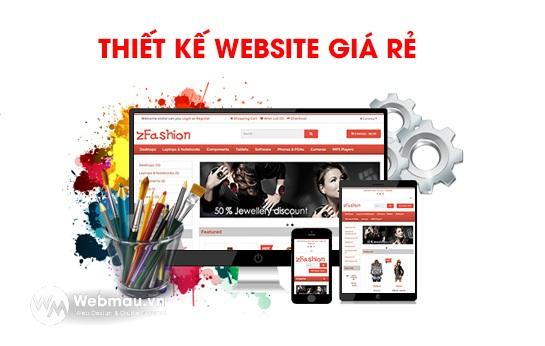 Thiết Kế Website Giá Rẻ | Mẫu đẹp, Chuyên nghiệp, Giá 2 Triệu