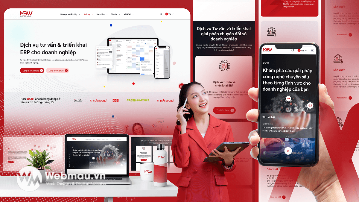 Dịch Vụ Thiết Kế Website Doanh Nghiệp Cao Cấp