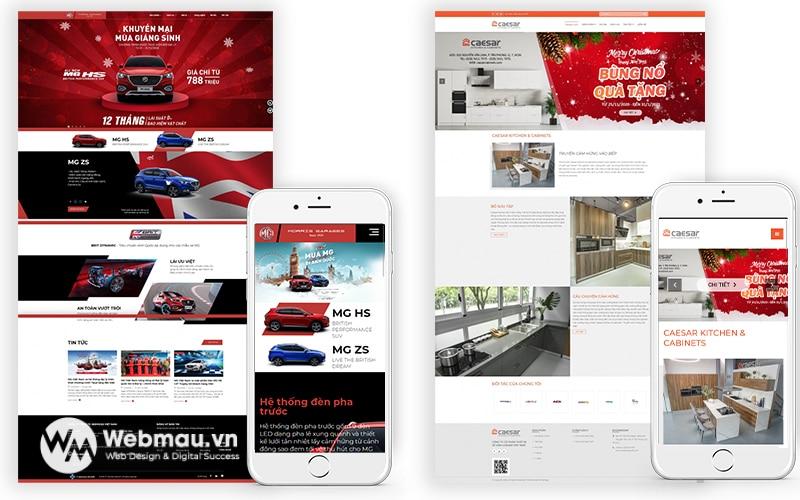 Thiết kế website giới thiệu sản phẩm thu hút, ấn tượng