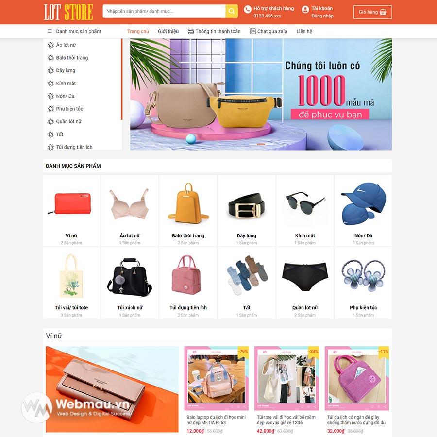 Top 50+ mẫu thiết kế web bán hàng thời trang đẹp chuyên nghiệp