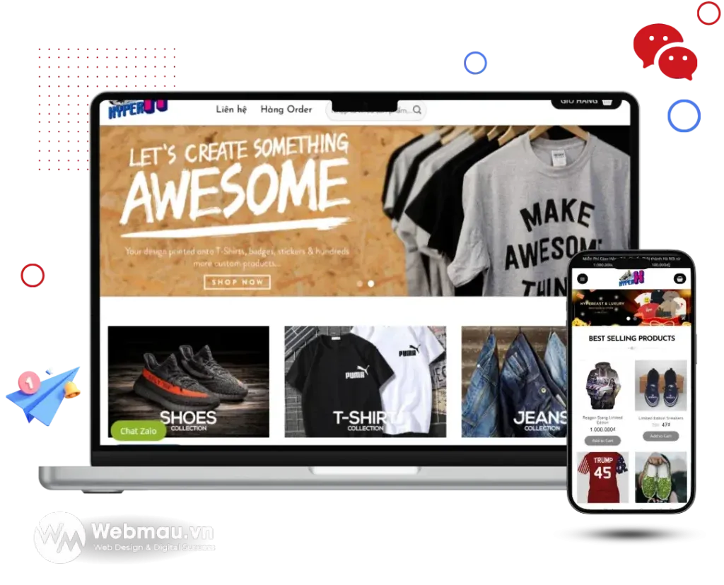 1000+ Mẫu Thiết Kế Website Thời Trang - May Mặc Ấn Tượng, Đẹp Mắt
