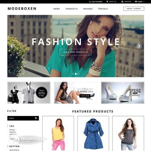 Fashion websites - 231+ Best Fashion Web Design Ideas 2025 | 99designs